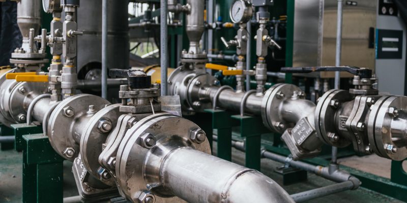 endüstriyel gaz hatları