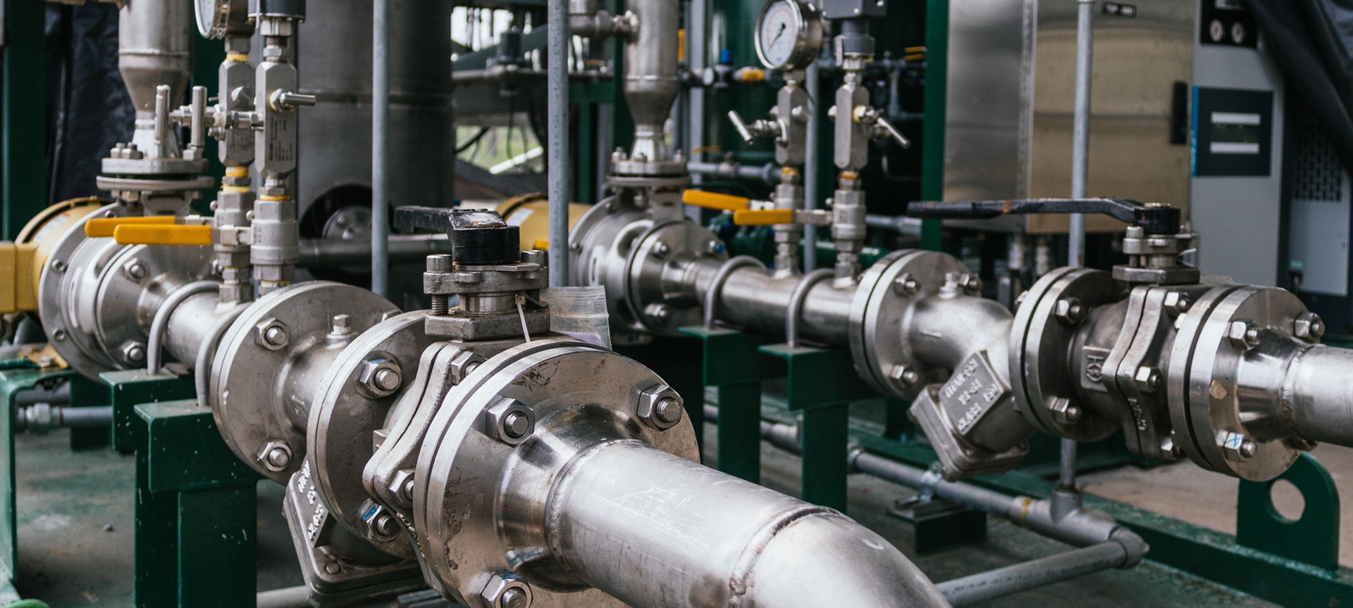 endüstriyel gaz hatları